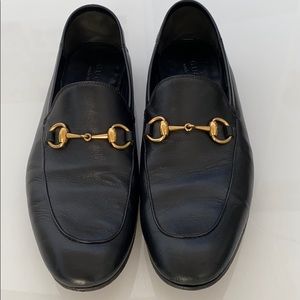 Gucci men’s leather loafers